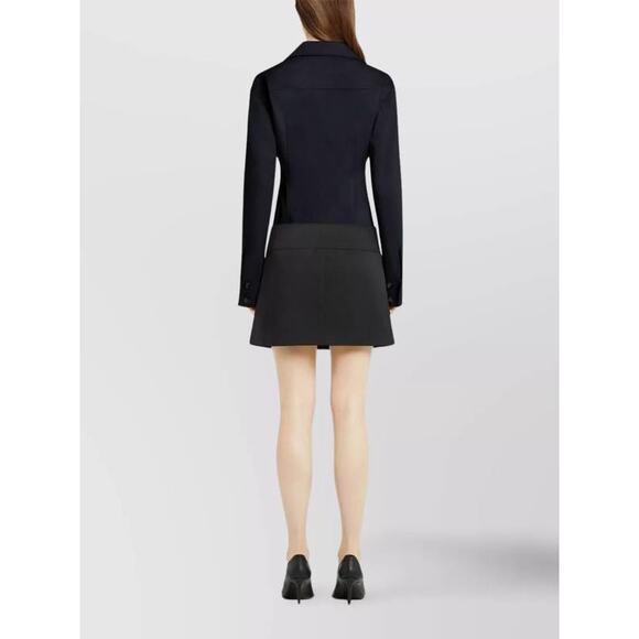 Courreges Utility Button Up Shirt in Navy 34 US 2 Unisex - Picture 3 of 5